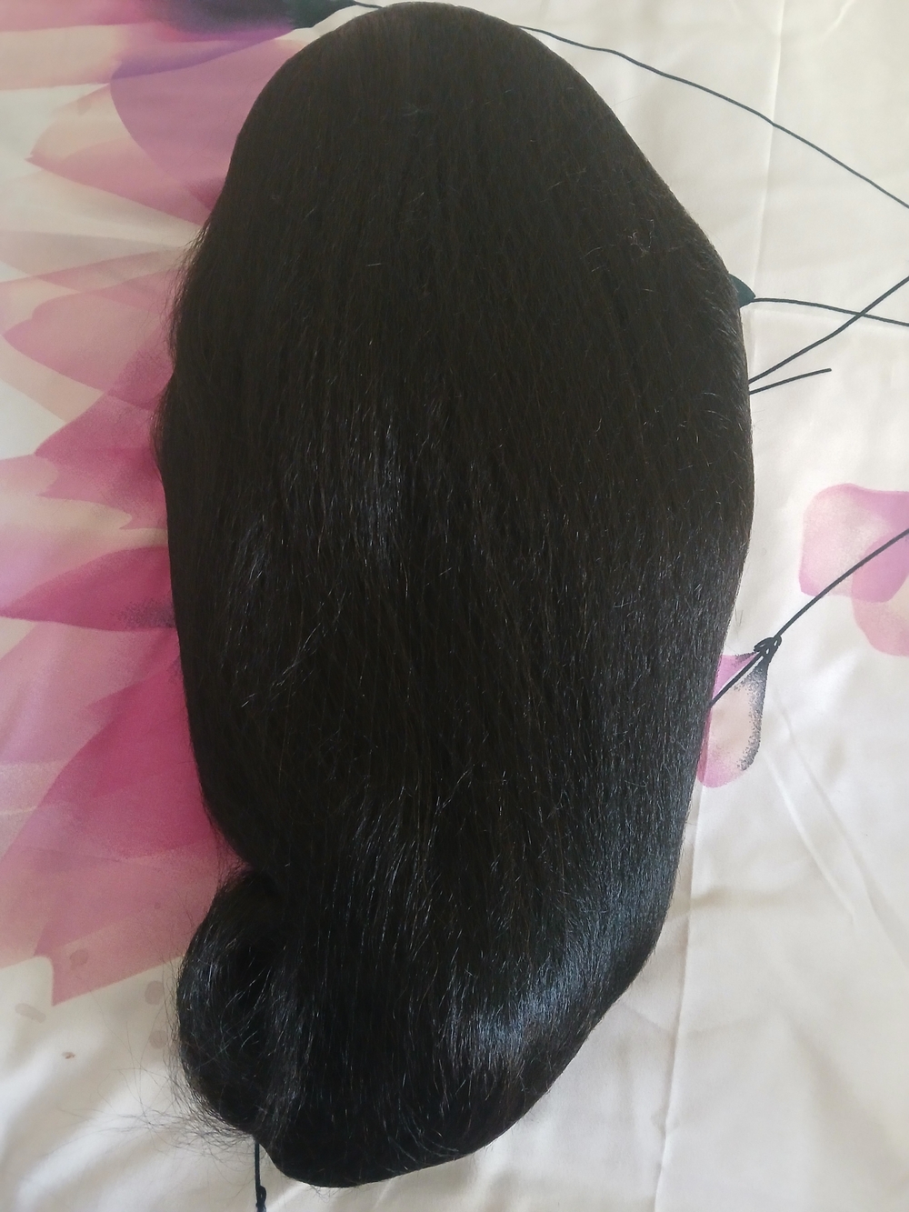 Others Follow Natural Black Straight Hairpiece for Women
